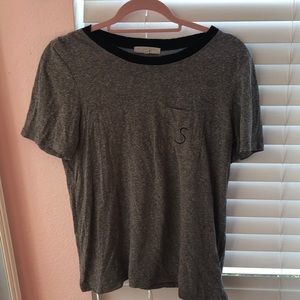 embroidered ‘s’ tee